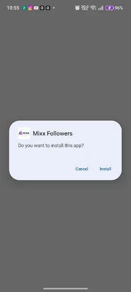 Screenshot of Mixx Followers Apk